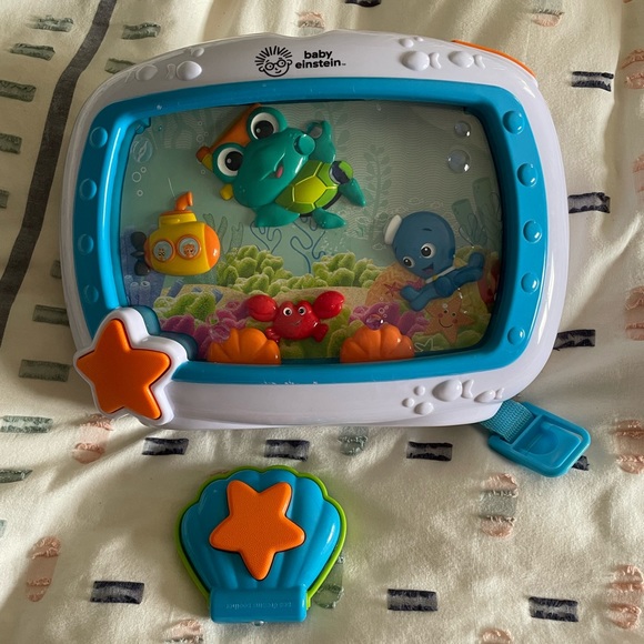 Other Baby Einstein Crib Aquarium Sound Machine And Toy Soother